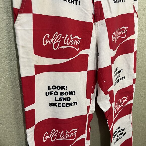 Golf Wang Coco Cola UFO Chino Pants Size 32 - Picture 3 of 11